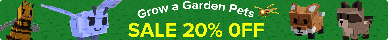 Grow A Garden Pets Bundle,sale 15% off