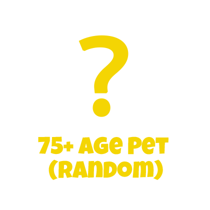 75+ Age Pet (Random)