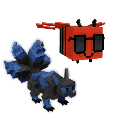 Corrupted Kitsune+Disco Bee Bundle