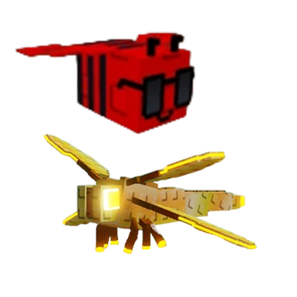 Disco Bee + Dragonfly Bundle