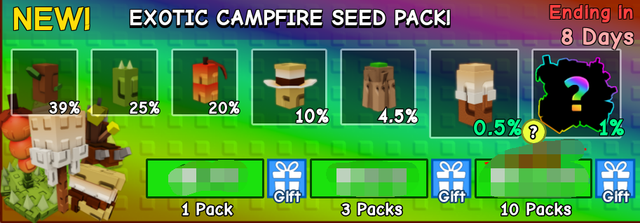 Exotic Campfire Seed Pack