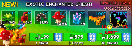 Exotic Enchanted Chest*3