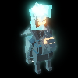 Ghostly Headless Horseman(Random Weight)