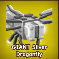 Jombo GIANT Silver Dragonfly (HUGE) (38-40KG Age 100)