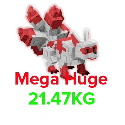 Mega Kitsune (HUGE) (21.47KG Age 100)