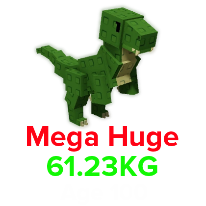 Mega T-Rex (HUGE) (61.23KG Age 100)