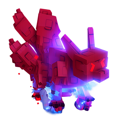 Nightmare Corrupted Kitsune (HUGE) (60-62KG Age 100)