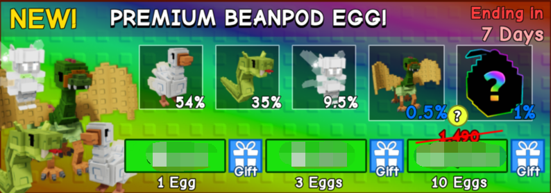 Premium Beanpod Egg