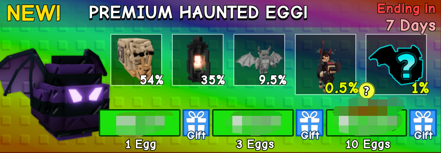 Premium Haunted Egg