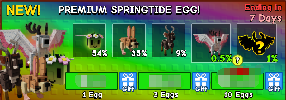 Premium Springtide Egg!