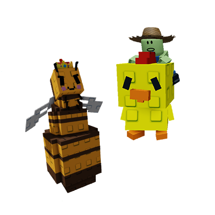 Queen Bee + Chicken Zombie Bundle