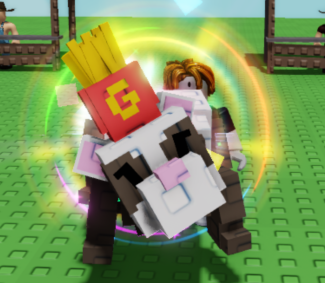 Rainbow French Fry Ferret