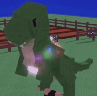 Rainbow T-Rex