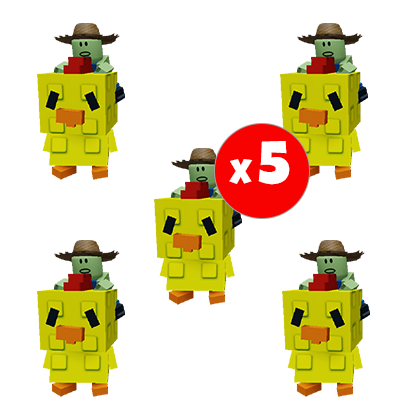 x5 Chicken Zombie
